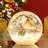 Samuel Alexander Festive 15Cm Battery Operated Crackle Ball Figurine