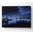 B&Q York City Night Blues Glow Canvas Print Wall Decor