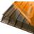 Axiome Bronze 25mm Multiwall Polycarbonate Roofing Sheet