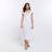 River Island Womens White Bardot Ruffle Midi Dress