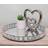 Geko Large Mirrored 31cm. Serving Tray