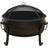 Dellonda 30" Deluxe 2-in-1 Fire Pit &