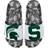 Hype NCAA Michigan State Spartans Slydr Pro Black Sandals White M15/W17