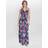 Gina Bacconi Maxene Floral Maxi Dress, Pink/Navy