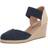 Anne Klein Women's Zoey Wedge Sandal, Navy