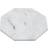 Premier Housewares White Finish Octagonal Marble Trivet