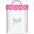 Premier Housewares Maison Pink Lace Tea Caddy