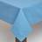 Homescapes Plain Cotton Airforce Tablecloth Blue