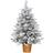 BigBuy Christmas Golden Polyethylene Snowfall Christmas Tree 120cm