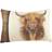 Lichfield Hunter Highland Cow Cushion Cover Multicolour