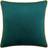 Paoletti Meridian Piped Cushion Cover Turquoise