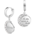 Guess Moon Phases Earrings - Silver/Transparent