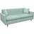 Homcom Modern Blue Sofa 165cm 2 Seater