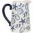 Something Different 17cm Seashell Ceramic Flower Pitcher