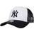 New Era 9Forty AFrame Trucker Cap York Yankees weiß