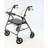 NRS Healthcare Bariatric 4 Wheel Aluminium Rollator