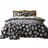 Bedlam Halloween Fleece Duvet Cover Set Spooky Ghosts 55.1x78.7"