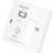 Powerbreaker 13A Type A RCD Fused Spur White H92-WP