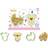 Decora BABY GRO AND BARDA YARN 2 TLG Cookie Cutter 8 cm