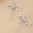 Shein 2pcs Women Faux Pearl & Leaf Fashionable Hair Pin For Hair Decoration