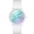 Ice Watch white womens analogue solar power lilac turquoise sunset