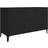 vidaXL Engineered Wood Black Sideboard 100x60cm