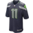 Nike Men's Jaxon Smith-Njigba College Navy Seattle Seahawks 2023 NFL Draft First Round Pick Game Jersey