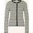 Claudie Pierlot Two-tone striped cardigan