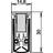 Ellen türdichtung l-15/30 1-880 1-seitig