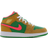 Nike Air Jordan 1 Mid SE GS - Chutney/Lucky Green/Hot Punch/Celestial Gold