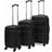 vidaXL Hardcase Trolley - Set of 3