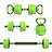 Sportnow Weight Dumbbells Set, Barbell, Kettlebell, Push Up Stand, 20kg