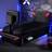 X-Rocker Cerberus Twist TV Gaming Bed - Single, Carbon