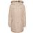 Vero Moda Prevent Wind Entering Coat - Grey/Doeskin