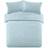 Brentfords Teddy Fleece Duvet Cover Blue (200x135cm)