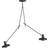 Grupa Products Arigato Black Pendant Lamp 22cm