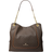 Michael Kors Piper Large Logo Shoulder Bag - Brn/acorn