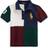 Polo Ralph Lauren Boy's Color Blocked Big Pony Polo Shirt - Refined Navy Multi