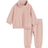 H&M Baby Fleece Set 2-piece - Dusty Pink (1190291003)