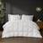 Madison Park Stay Puffed Bedspread White (264.2x228.6cm)