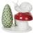 Dottir Nordic Winter Stories Snail & Mushroom Candle Holder 8.8cm