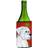 CoolCookware Red Snowflakes Holiday Christmas Bottle Cooler