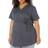 WonderWink Women's Maternity Mock Wrap Scrub Top