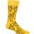 Happy Socks the beatles lines cotton yellow