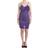 John Galliano Purple jersey dress IT38