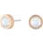 Tommy Hilfiger Stud Earrings - Rose Gold/Mother-of-Pearl