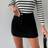 Shein Solid High Waist Skort