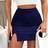 Shein Solid Split Hem Skirt