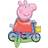 Anagram Peppa Pig Centerpiece Balloon Inflate with Air 22 Tall