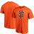 Fanatics Mens Giants Official Logo T-Shirt Mens Orange